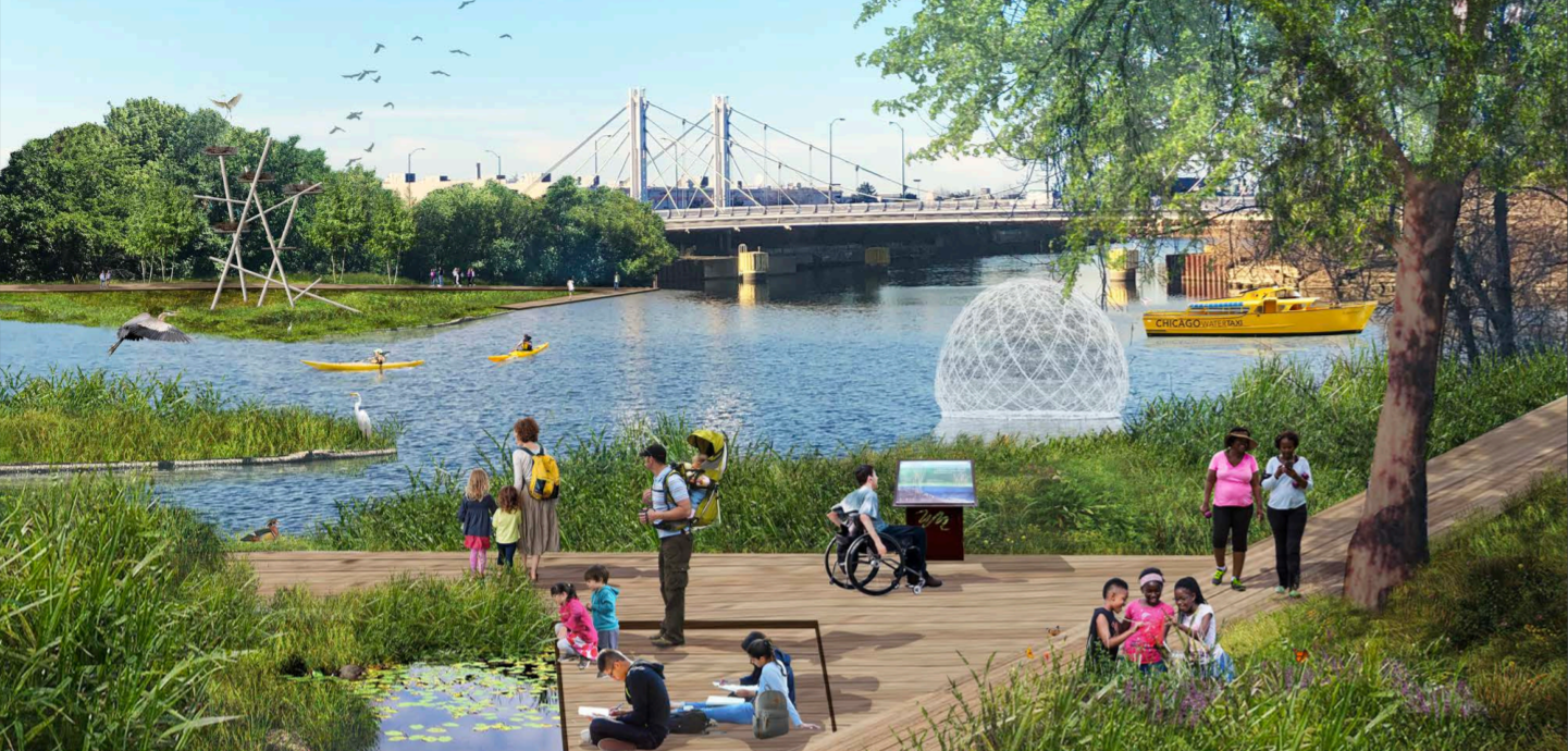 Restoration Resource Center USA Chicago The Wild Mile Urban River